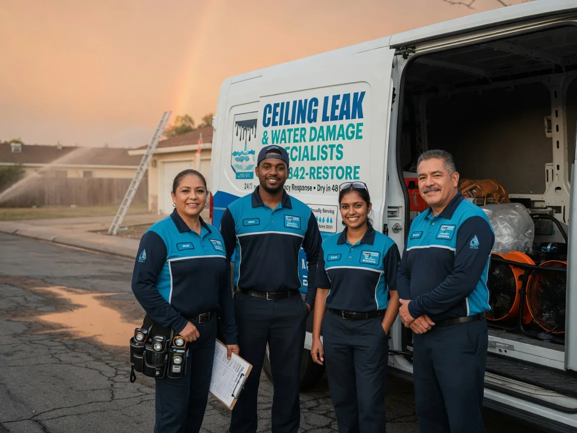 Ceiling Leak Cleanup company in Talmo, GA